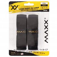 Maxx High Soft PU Grip 2-Pack Black